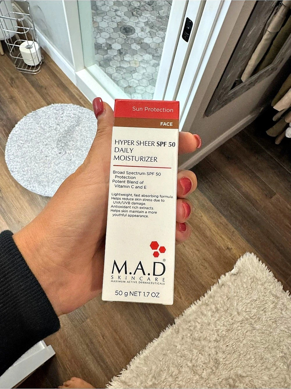 M.A.D Skincare Hyper Sheer SPF 50 Daily Moisturizer
